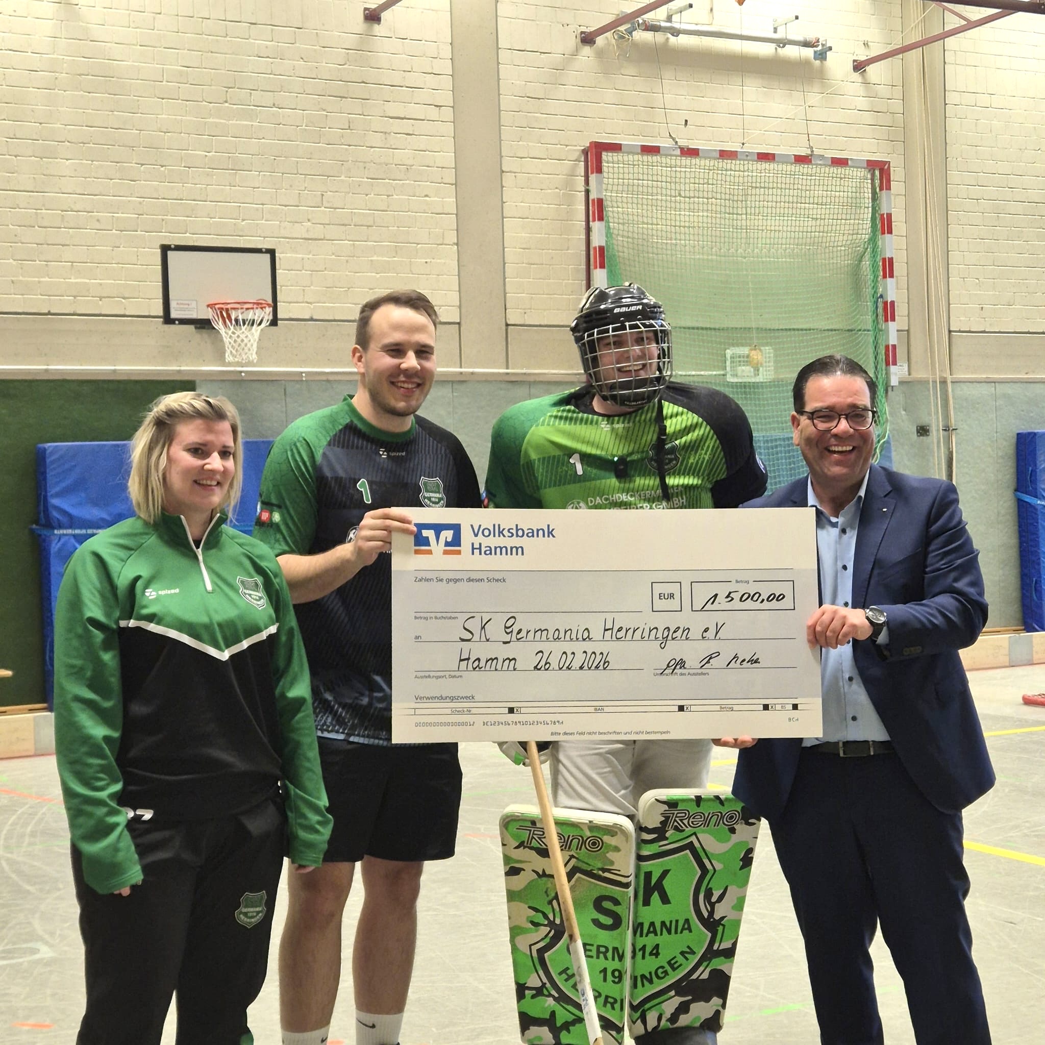 Der SKG gewinnt 1.500 Euro bei „Kohle für euren Club“