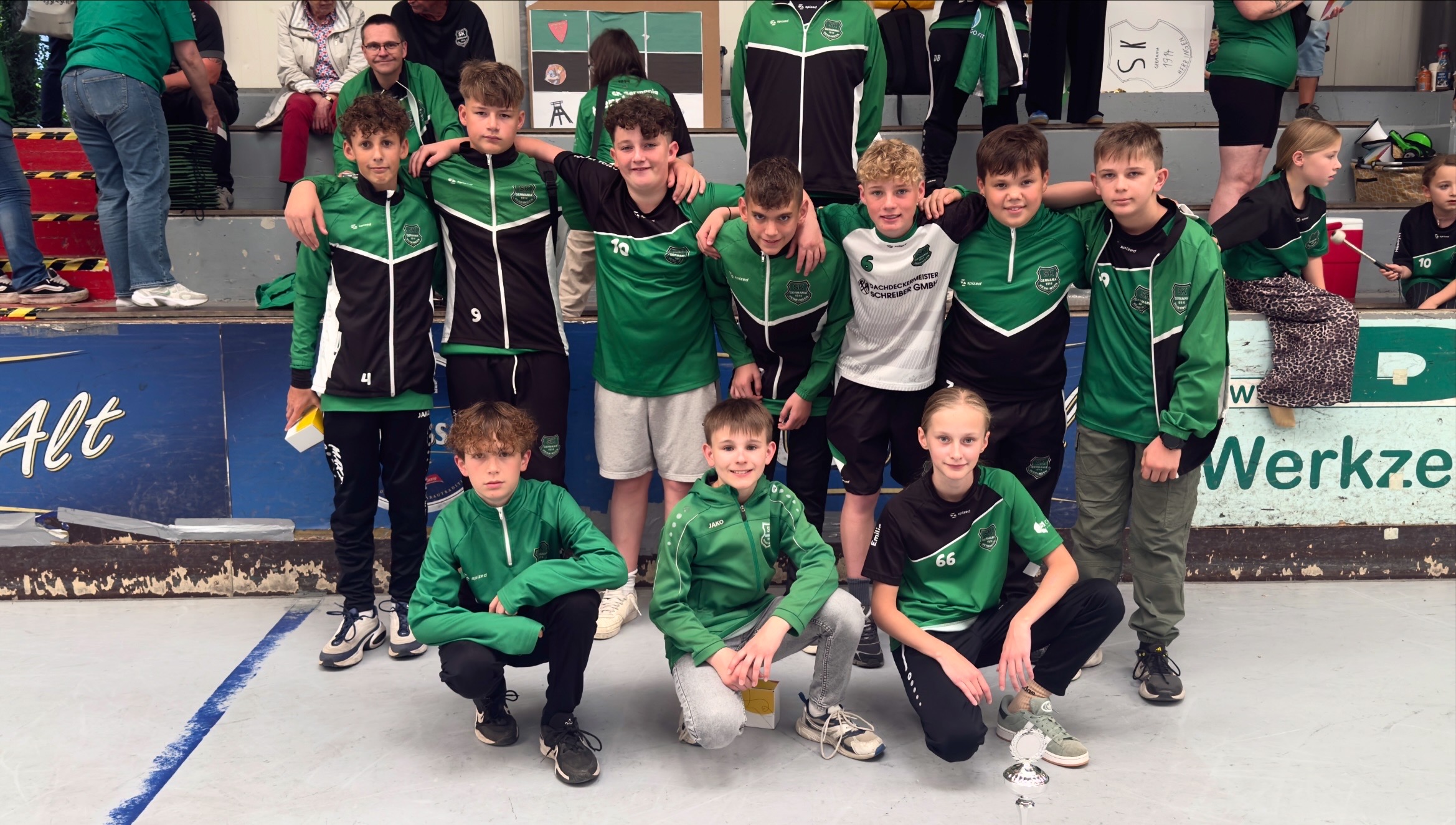B-Jugend verpasst Bronze Medaille nur knapp